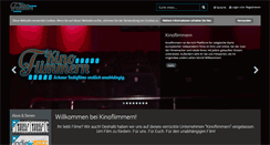Desktop Screenshot of kinoflimmern.com